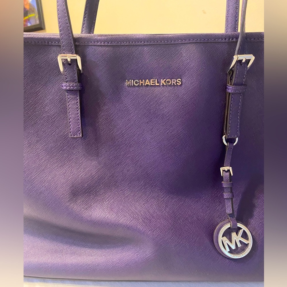 Michael Kors Large Tote Purple